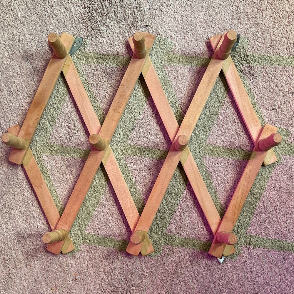 Vintage Natural Brown Wall Hooks